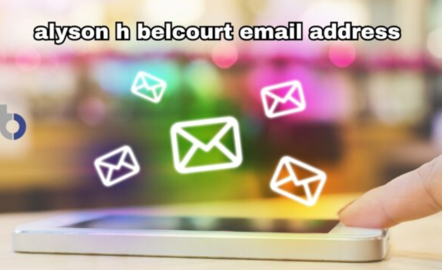 alyson h belcourt email address