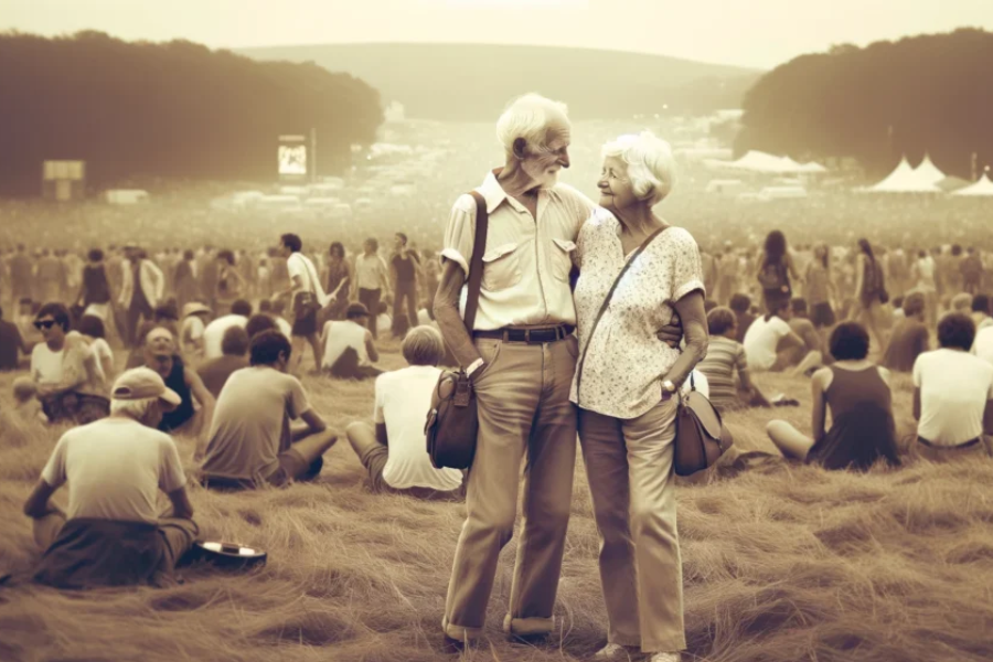 meet the iconic couple from the woodstock album co - tymoff